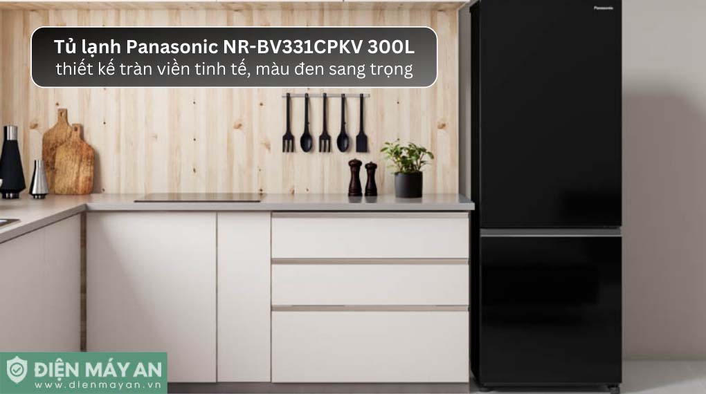 Tủ lạnh Panasonic Inverter 300 lít NR-BV331CPKV